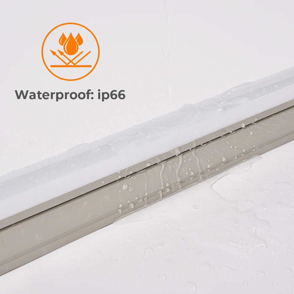 DMX512 RGBW Linear Wall Washer Light IP66 Outdoor Building Facade Permanent Night Decorative Projecting Show